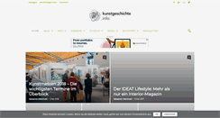 Desktop Screenshot of kunstgeschichte.info